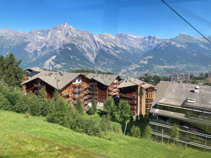 Ferienwohnung für 5 Personen, mit Balkon und Sauna sowie Ausblick, kinderfreundlich - 1