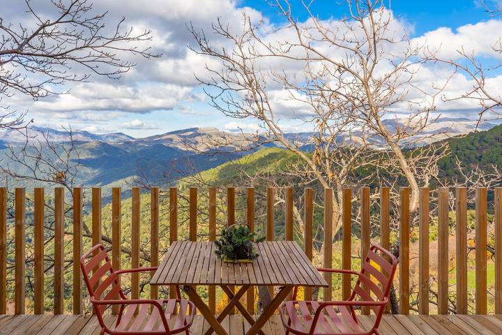 Cabaña de madera para 3 personas, con jardín y balcón en Serranía de Ronda - 2