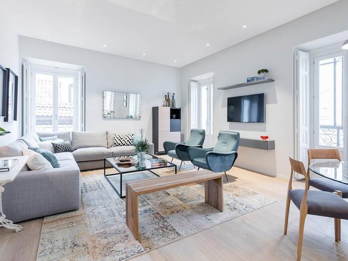 Attico per 5 persone, adatto a famiglie con bambini in Madrid