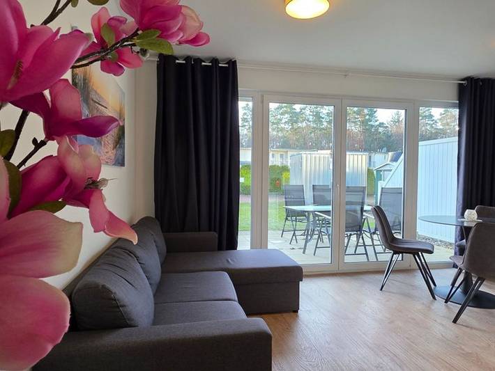 Ferienwohnung für 3 Personen, mit Terrasse, mit Haustier in Gelbensande