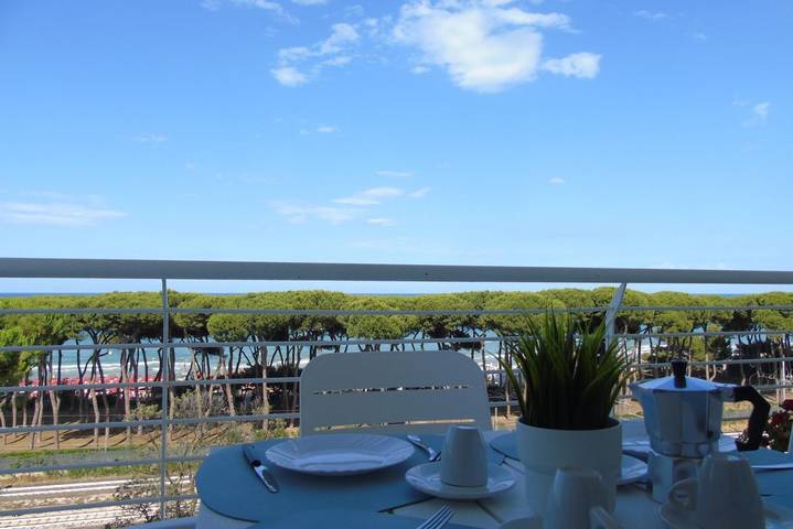 Appartamento per 4 persone, con piscina e balcone/terrazza, con animali domestici in Pineto