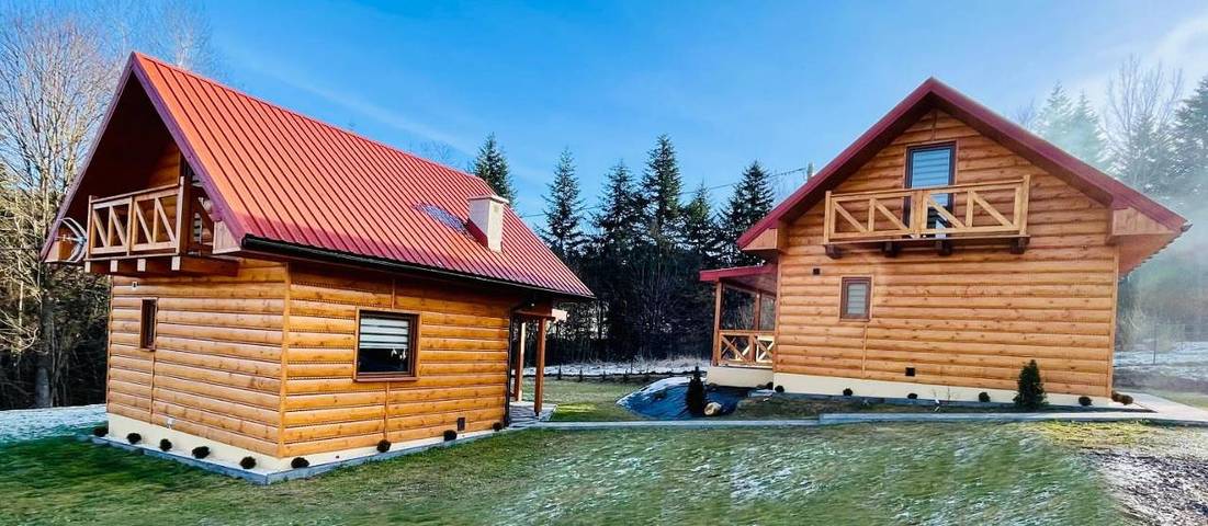 Domek letniskowy dla 8 osób, z jacuzzi i ogród w Podkarpacie