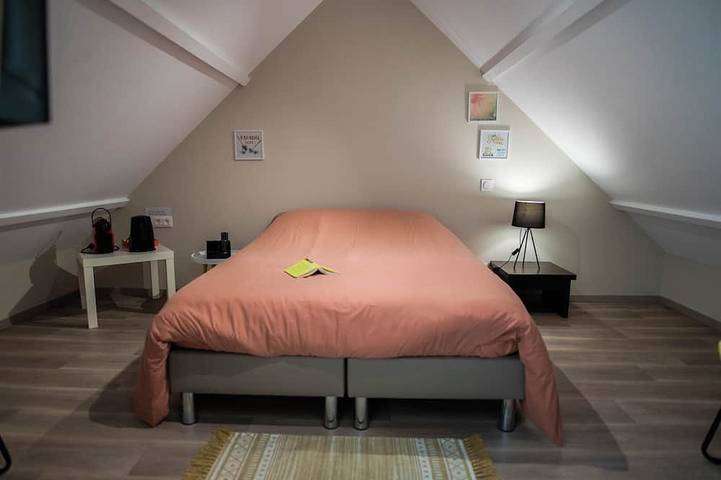 Gîte de charme avec Spa et cheminée, près du Mans, 7 chambres, Wifi, en bord de forêt de Vibraye in Dollon, Sarthe
