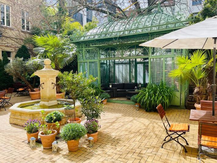 Vakantiewoning voor 4 personen, met tuin in Mitte Berlin
