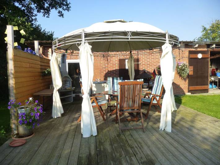 Ferienwohnung für 4 Personen, mit Terrasse und Garten in Erfde