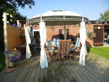 Ferienwohnung für 4 Personen, mit Garten und Terrasse in Erfde