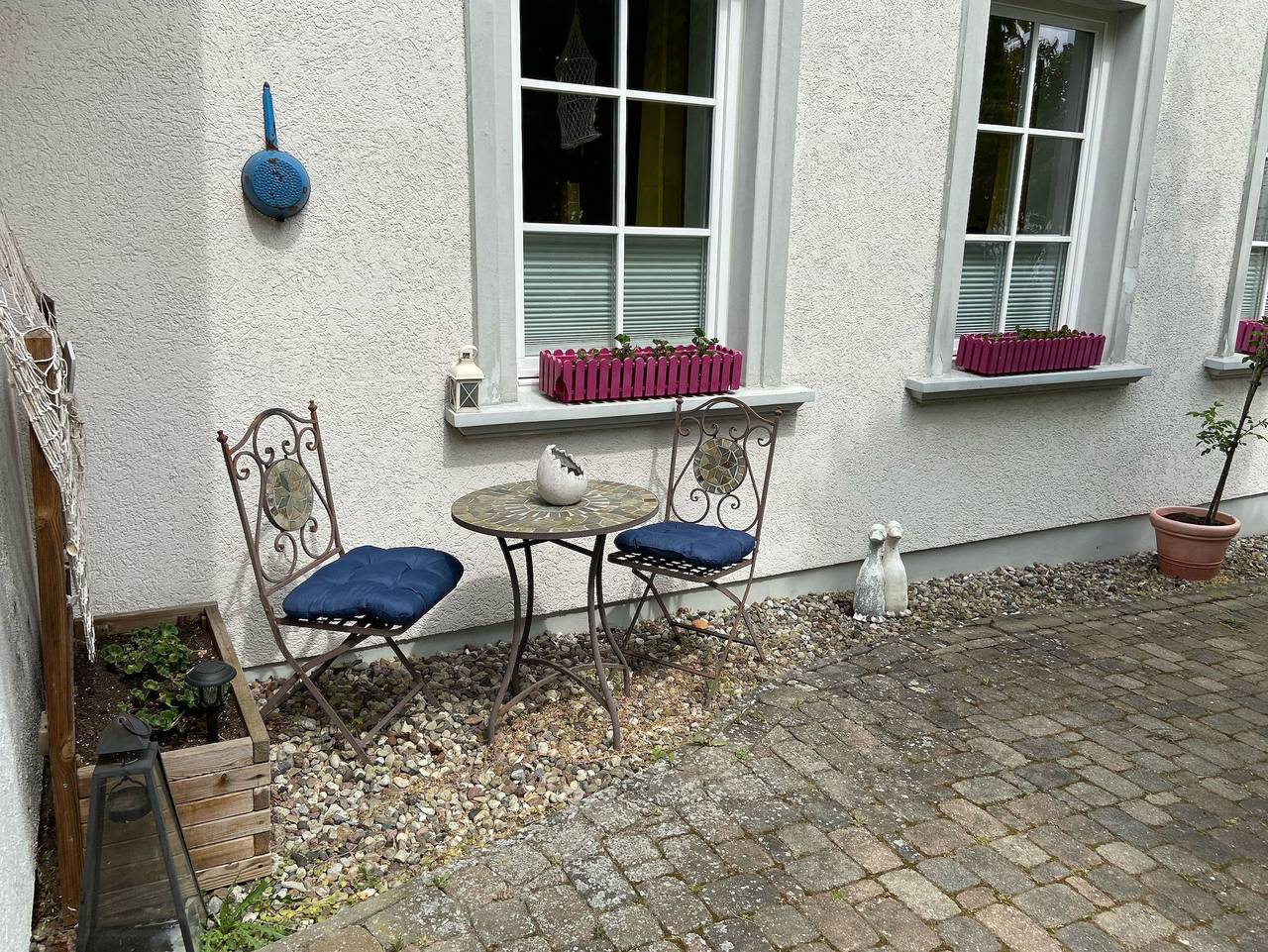 Ganze Ferienwohnung, Pausenhof Ferienwohnungen - Wohnung Maritim tu Hus in Meiersberg, Stettiner Haff