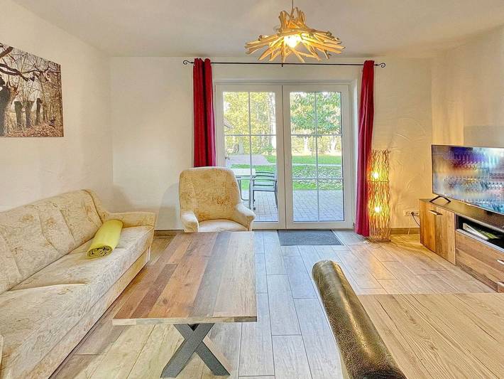 Ferienwohnung für 4 Personen, mit Garten und Terrasse, kinderfreundlich in Burg (Spreewald)