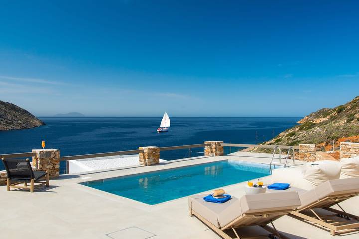 Chalet para 4 personas, con vistas al mar y terraza - 1