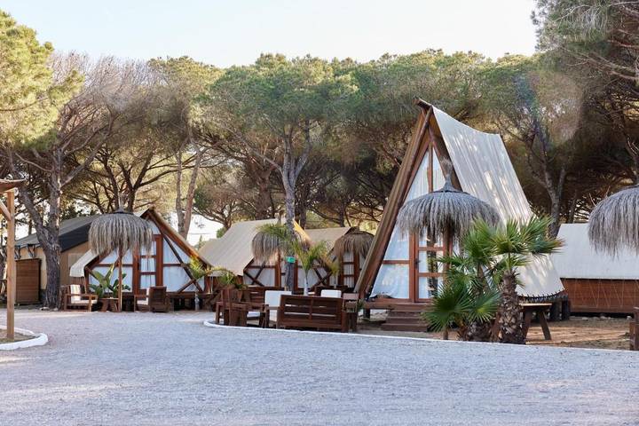 Camping pour 6 personnes, avec jardin à Conil de la Frontera - 2