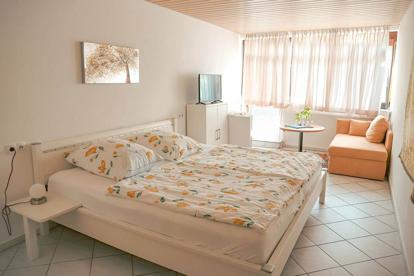 Zimmer 'Doppelzimmer 2' mit Privatterrasse und Wi-Fi in Wasserburg (Bodensee), Bayerisch Schwaben