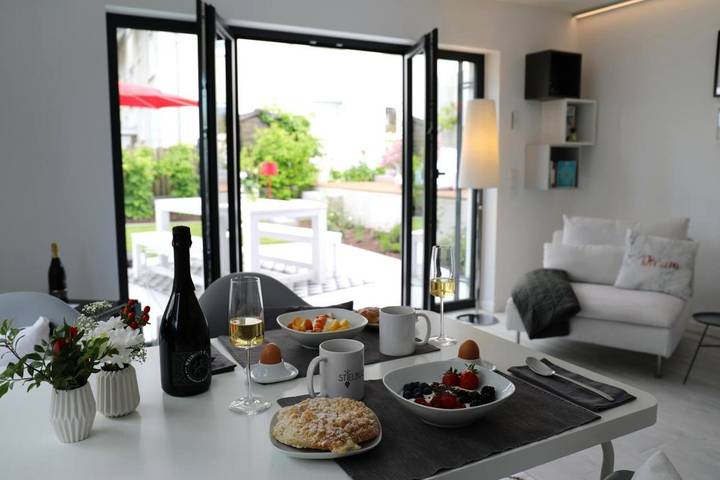 Ferienwohnung für 2 Personen, mit Ausblick und Garten in Eltville am Rhein - 3