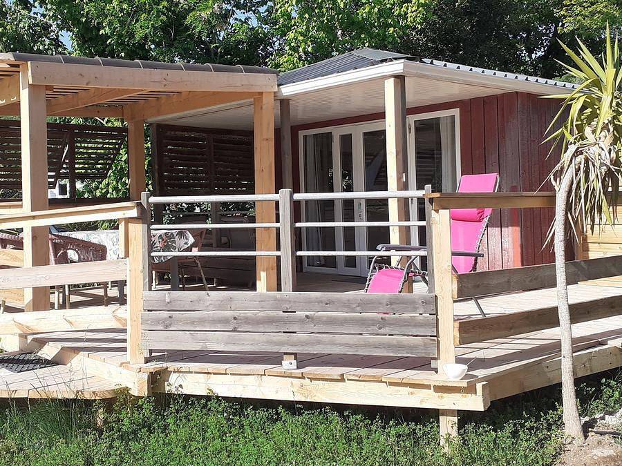 Camping Les Floralies - Mobilhome 4 personas - Rocher 4 personas - Disponible a partir de las 17h00 in Montauroux, Costa mediterránea (Francia)