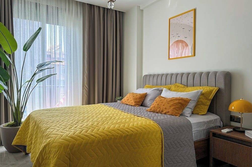 Hel lejlighed, Apartment 1+1 Qoople Legend B28 100 m from the sea in Alanya, Antalya (provins)