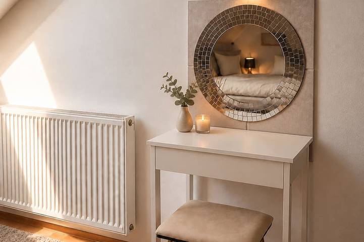 Ganze Wohnung, Green Door Loft Stilvolles 160 m2 Apartment Balkon Gartenblick Hundefreundlich in Ibbenbüren, Kreis Steinfurt