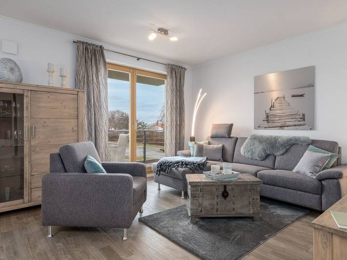 Ferienwohnung für 3 Personen, mit Balkon in Börgerende-Rethwisch