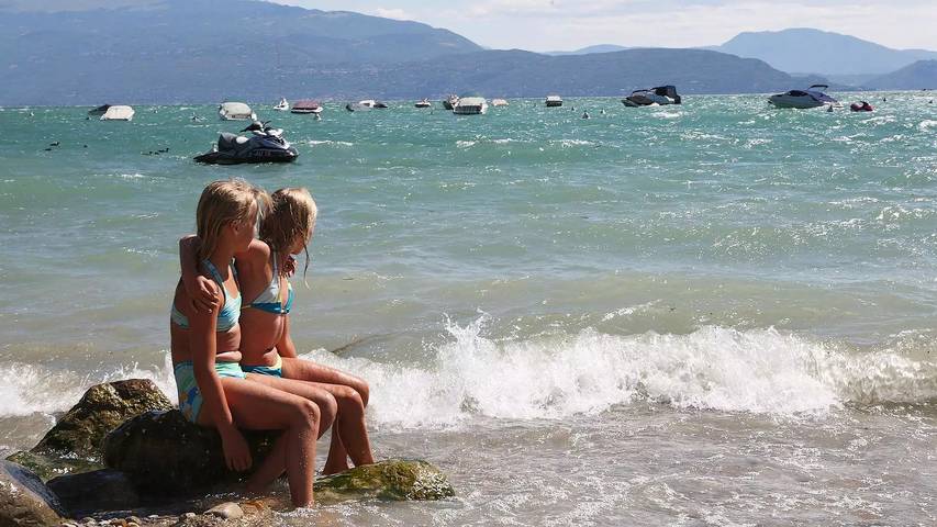 Gîte für 4 Personen, mit Pool und Ausblick sowie Terrasse am Gardasee - 4