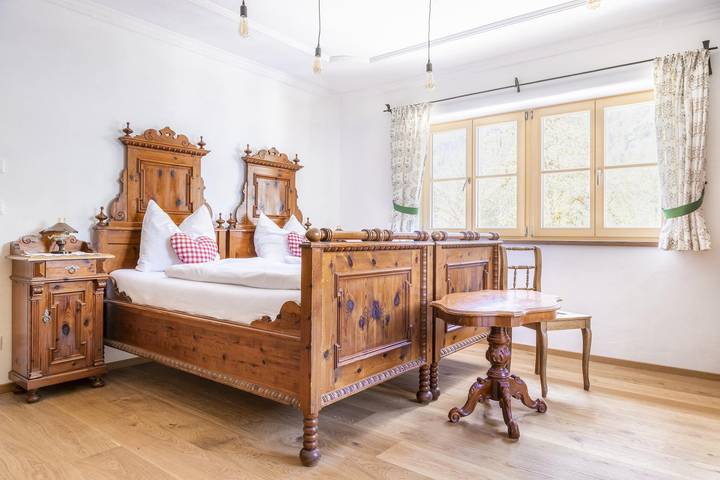 Ganze Ferienwohnung, Wiesenblick - Wohnküche, 2 Schlafräume Du/ Wc in Unken, Bayerische Alpen