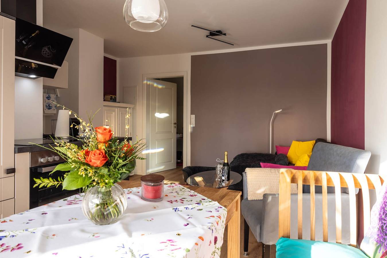 Hel lejlighed, Apartment 'Kleines Mehr' with Wi-Fi in Wiegboldsbur, Südbrookmerland