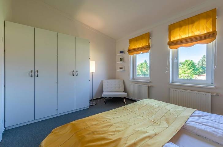 Ganze Wohnung, Ferienwohnung „Zwergtaucher“ mit Steg und Badestelle in Jabel an der Müritz in Jabel, Naturpark Nossentiner/Schwinzer Heide
