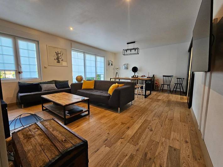 Maison de vacances pour 8 personnes, avec jardin ainsi que vue et piscine