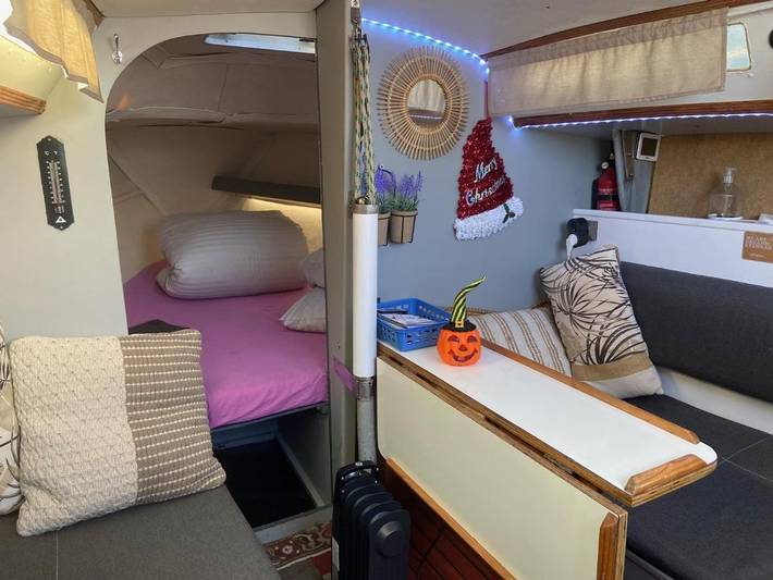 Bateau pour 4 personnes, avec terrasse et vue en Nouvelle-Aquitaine