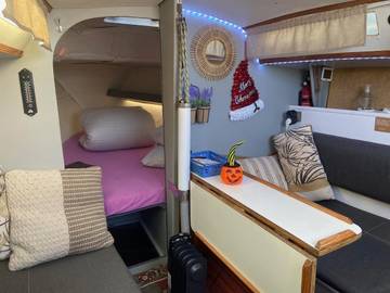 Bateau pour 4 personnes, avec vue et terrasse en Nouvelle-Aquitaine