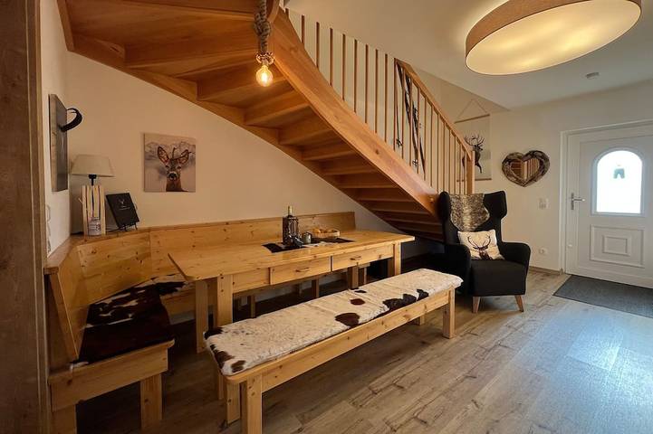 Ferienhaus für 6 Personen, mit Garten und Balkon sowie Whirlpool, mit Haustier in Inzell - 4