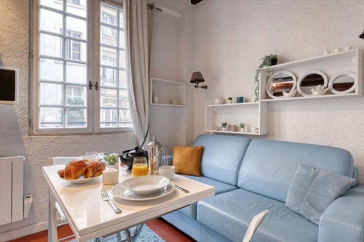 Entire apartment, New & Authentic Studio - The Historical Le Marais in 4th Arrondissement, Paris