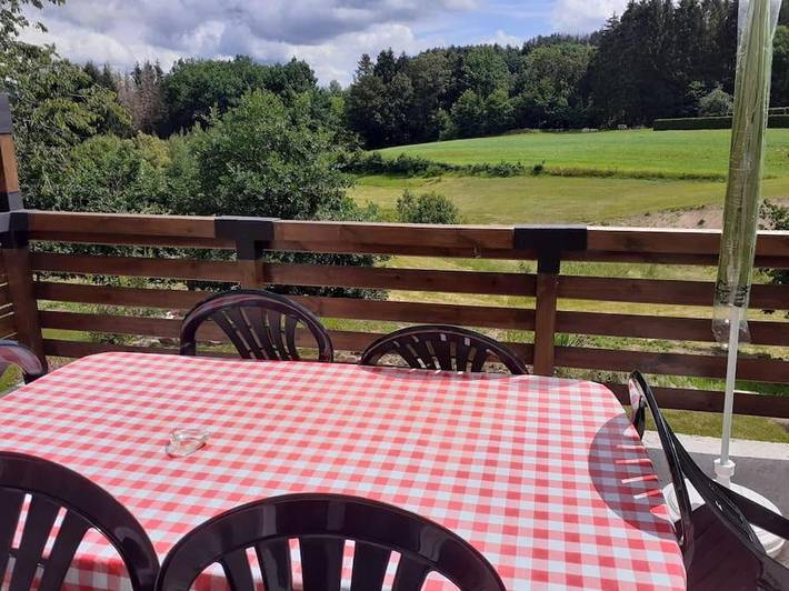 Location de vacances pour 4 personnes, avec balcon et vue, adapté aux familles à Herpelmont - 3