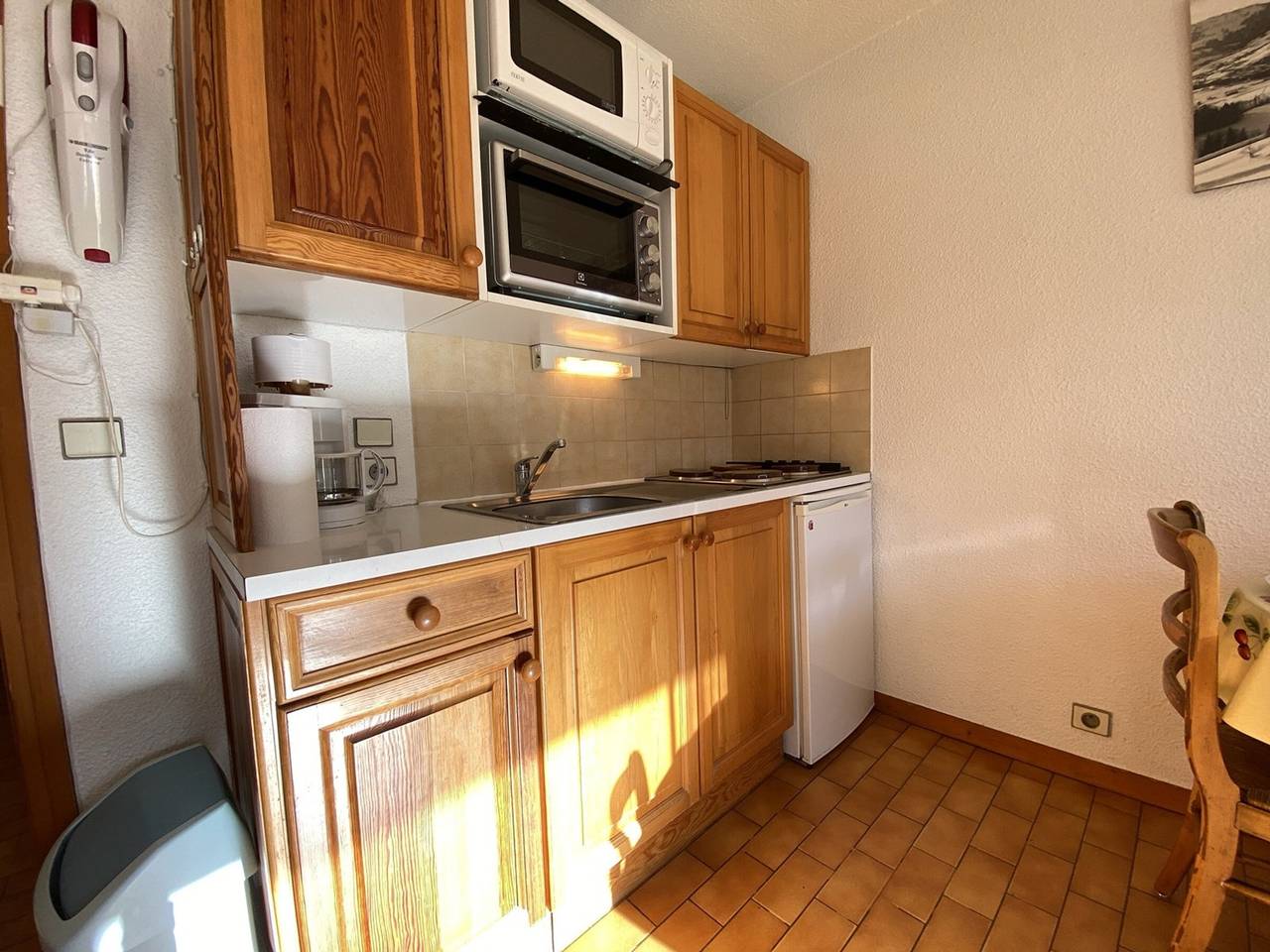 Appartement entier, Studio Cabine près des pistes avec parking privé à Praz-Sur-Arly in Praz-sur-Arly, Pays du Mont-Blanc