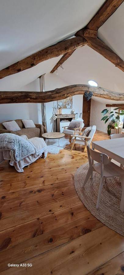 Chambre d’hôte pour 2 personnes, avec Terrasse ainsi que Jardin et Vue