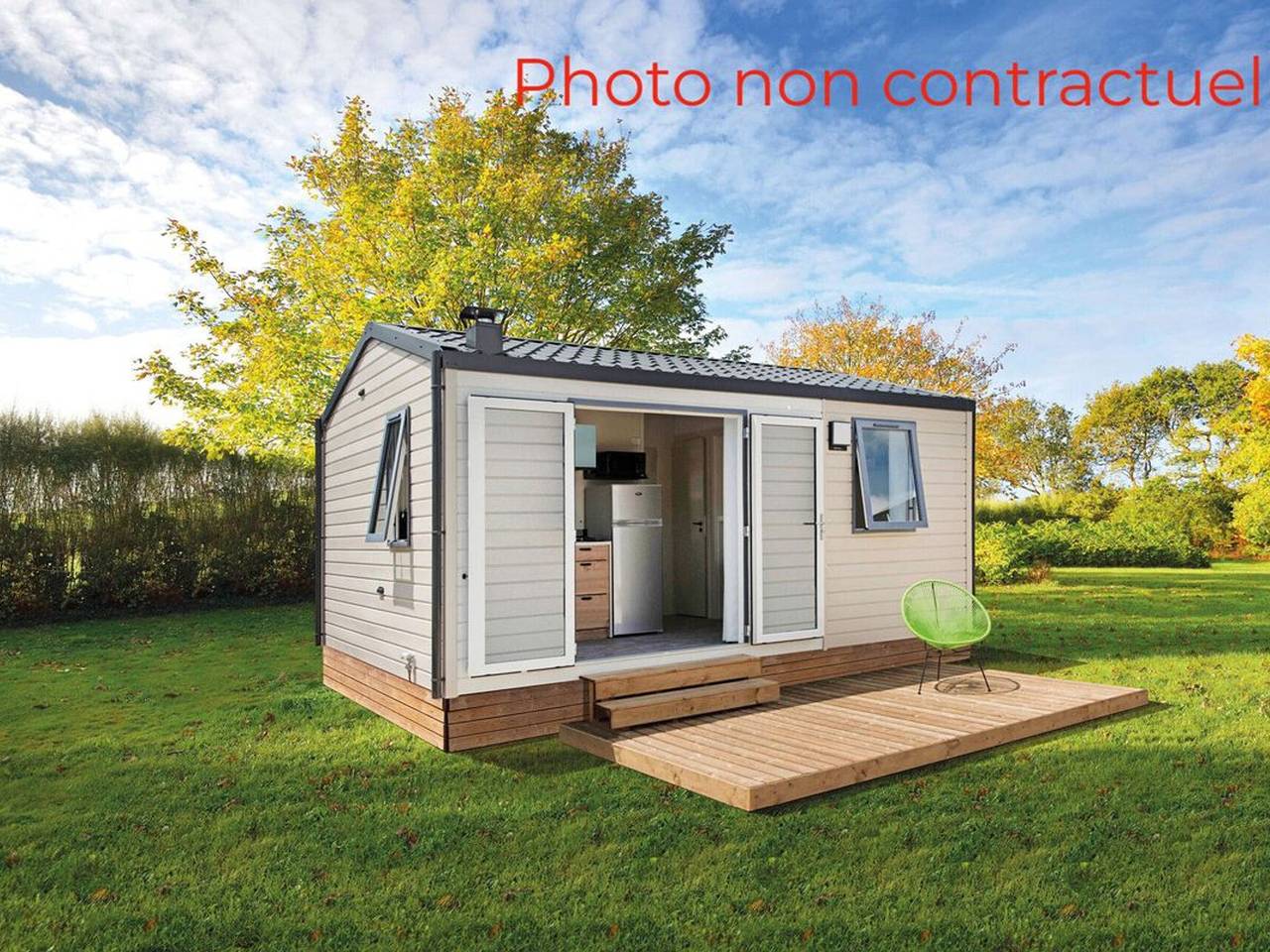 Mobil home avec Terrasse et Accès Handic. à Groléjac in Groléjac, Quercy