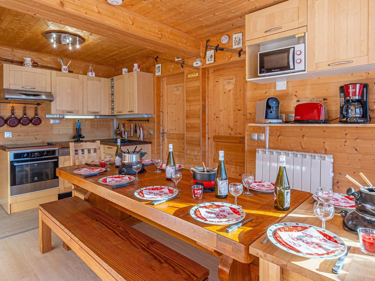 Erdgeschoss 110 m2 - 15 Personen - In der Nähe der Pisten in La Toussuire, Fontcouverte-la-Toussuire