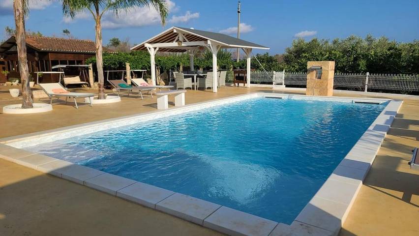 Maison d’hôte pour 6 personnes, avec vue ainsi que piscine et jardin à Presicce - 3