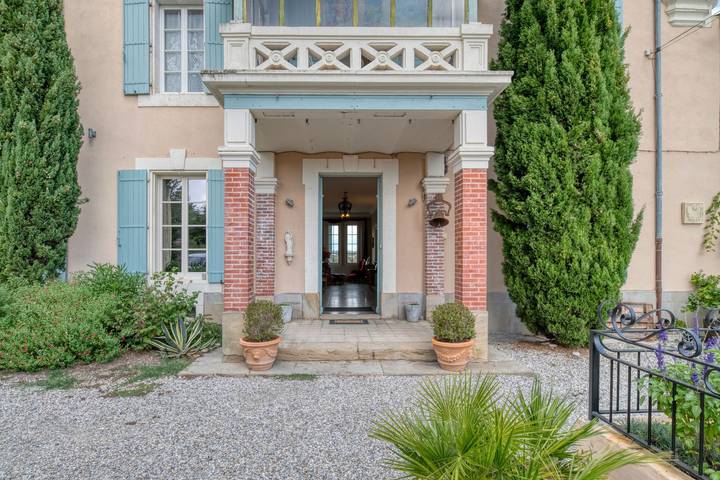 Schloss für 15 Personen, mit Balkon und Garten sowie Kinderpool in Aude - 4
