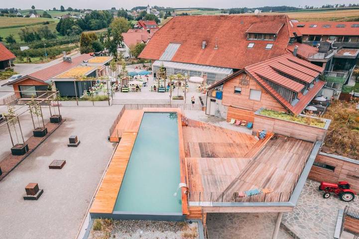 Gîte pour 4 personnes, avec sauna et piscine ainsi que jardin et terrasse à Ravensbourg - 2