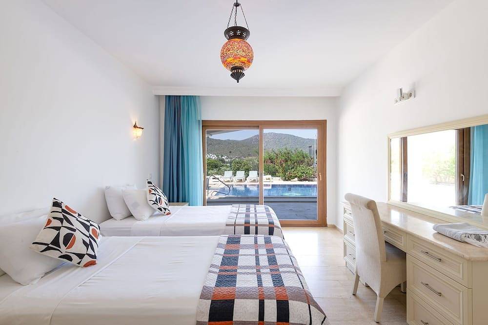 Geräumige private Familienvilla mit herrlichem Blick in Bodrum, Türkische Ägäis