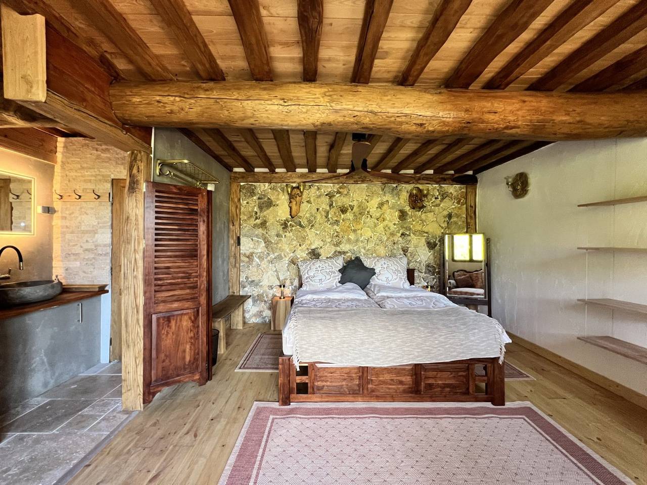Vue des Chataigners - Chambre 1 in Val-d'Aigoual, Parc national des Cévennes