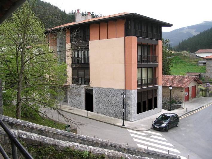Gîte pour 3 personnes, avec Vue à Etxebarria