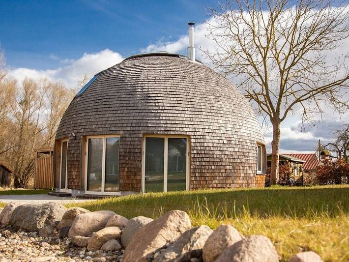 Ferienhaus für 4 Personen, mit Terrasse und Sauna in Penzlin