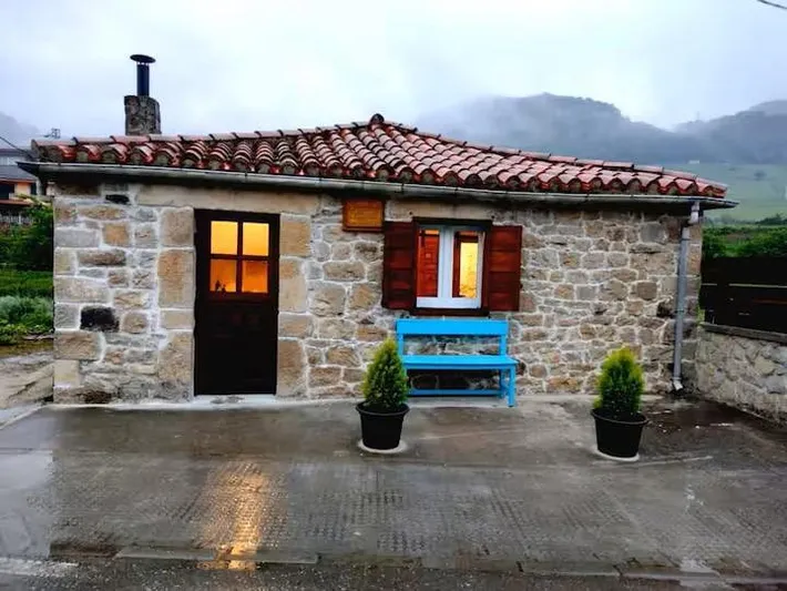 Ferienhaus für 3 Personen, mit Garten und Ausblick - 1