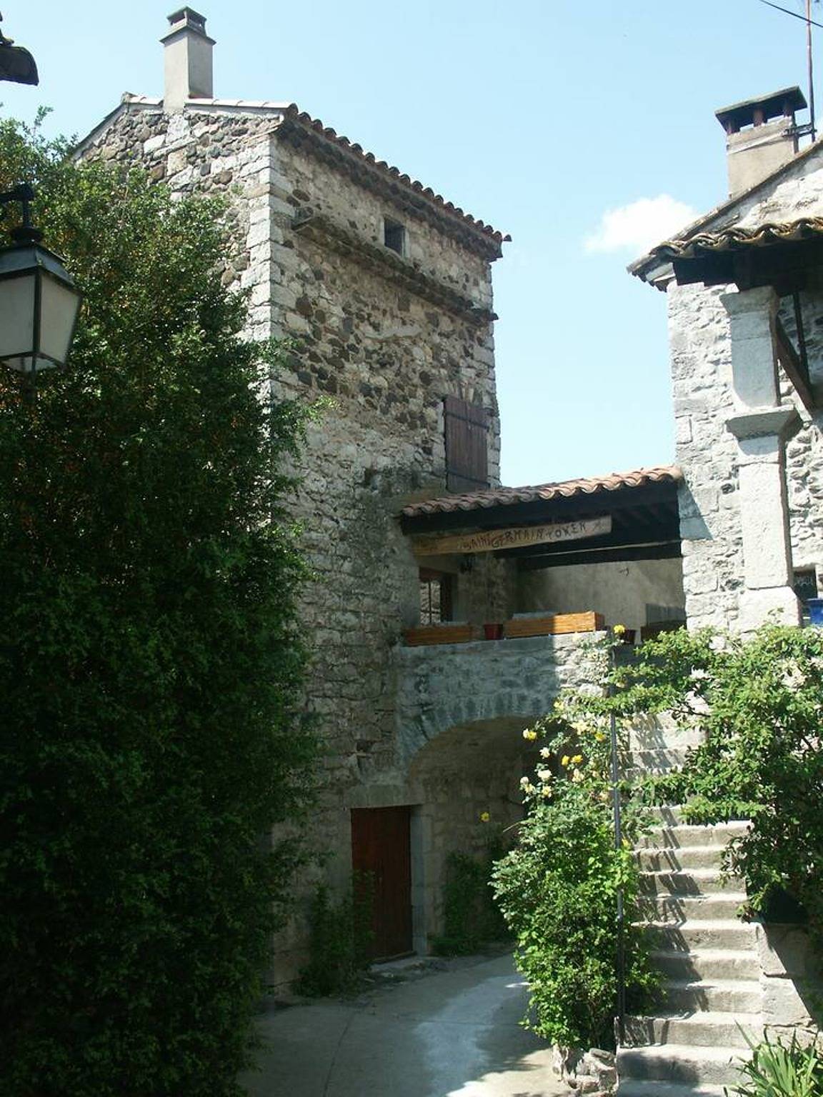 Maison de charme à Saint-Germain avec vue sur la montagne in Saint-Germain, Ardèche