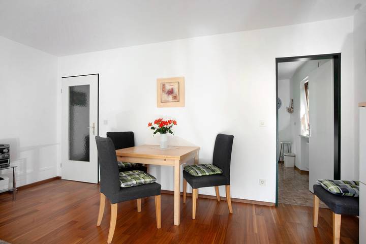 Appartement entier, Appartement Wölk avec vue partielle sur les montagnes, balcon et Wi-Fi in Sonthofen, Souabe (Bavière)