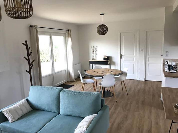 Gîte pour 4 personnes, avec vue et jardin dans Saint-Sulpice-sur-Risle