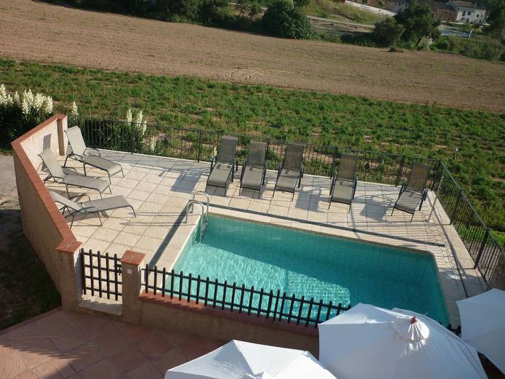 Ferienhaus für 4 Personen mit Pool in Castellfollit del Boix, Pla de Bages DO