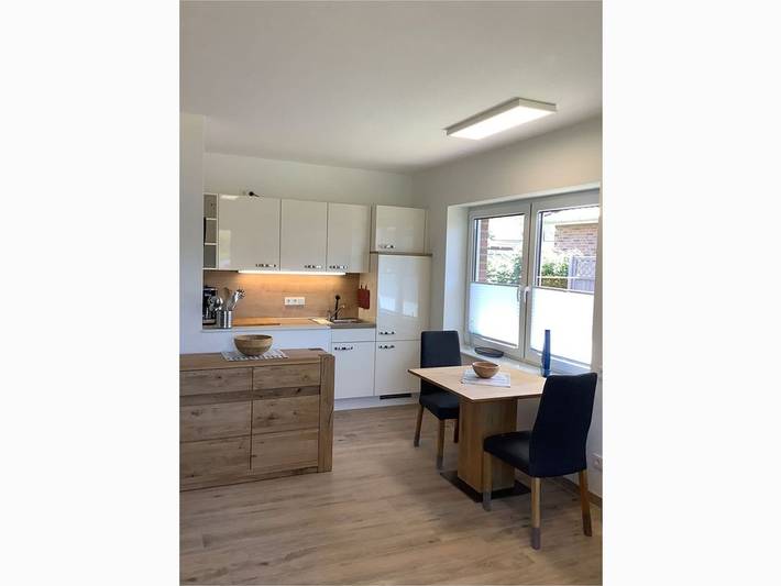 Ferienwohnung für 3 Personen, mit Terrasse, mit Haustier in Burhave
