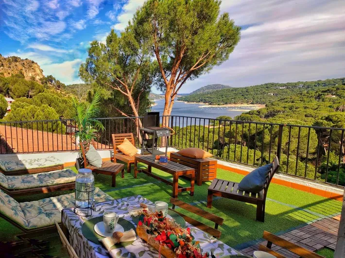 Casa de vacaciones para 9 personas, con vistas al lago además de vistas y balcón - 1