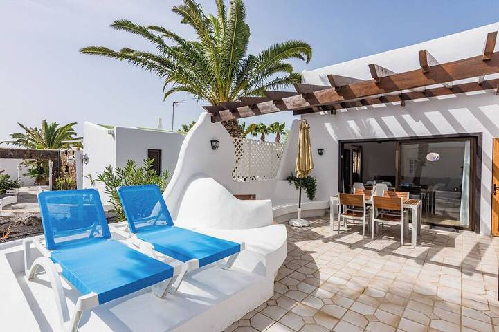 Bungalow für 4 Personen, mit Terrasse und Garten sowie Pool in Morro Jable