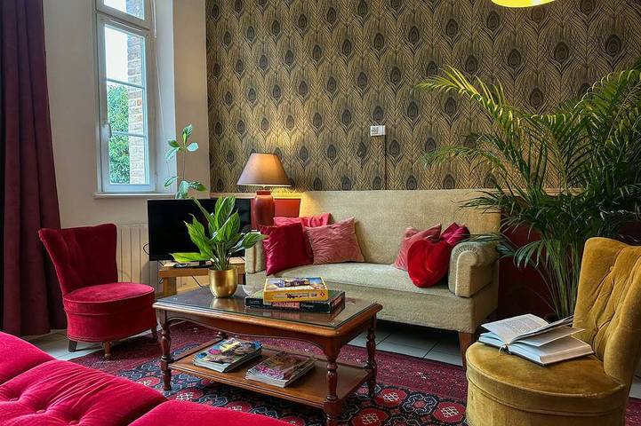 Location de vacances pour 4 personnes, avec Jacuzzi et Jardin à Quesnoy-le-Montant